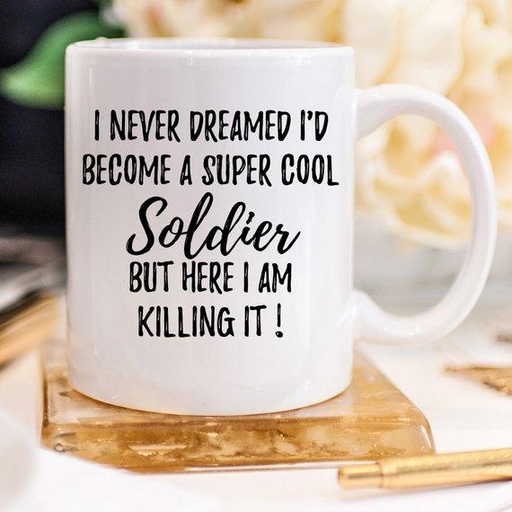 Soldier Mug, Soldier Gift, Gift For Soldier, Army - VirtuousWares:Global