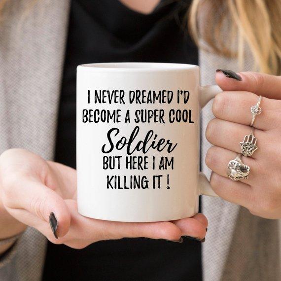 Soldier Mug, Soldier Gift, Gift For Soldier, Army - VirtuousWares:Global