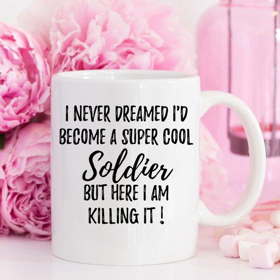 Soldier Mug, Soldier Gift, Gift For Soldier, Army - VirtuousWares:Global