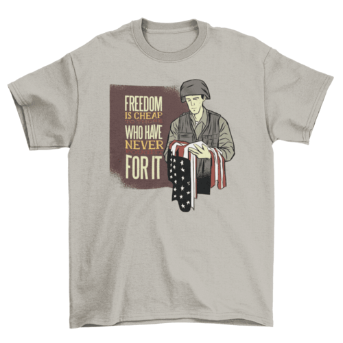Soldier Quote T-Shirt - VirtuousWares:Global