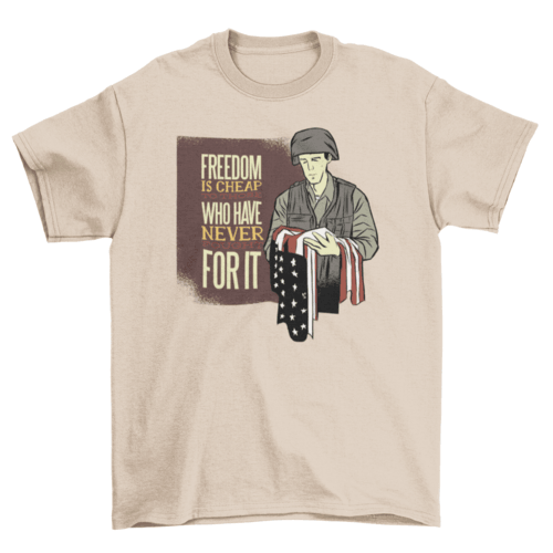 Soldier Quote T-Shirt - VirtuousWares:Global