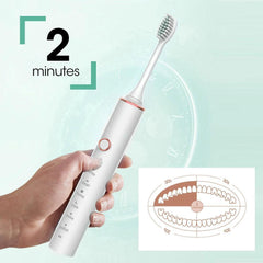 Sonic Electric Toothbrush Travel for Adults Children Denta Whitening - VirtuousWares:Global