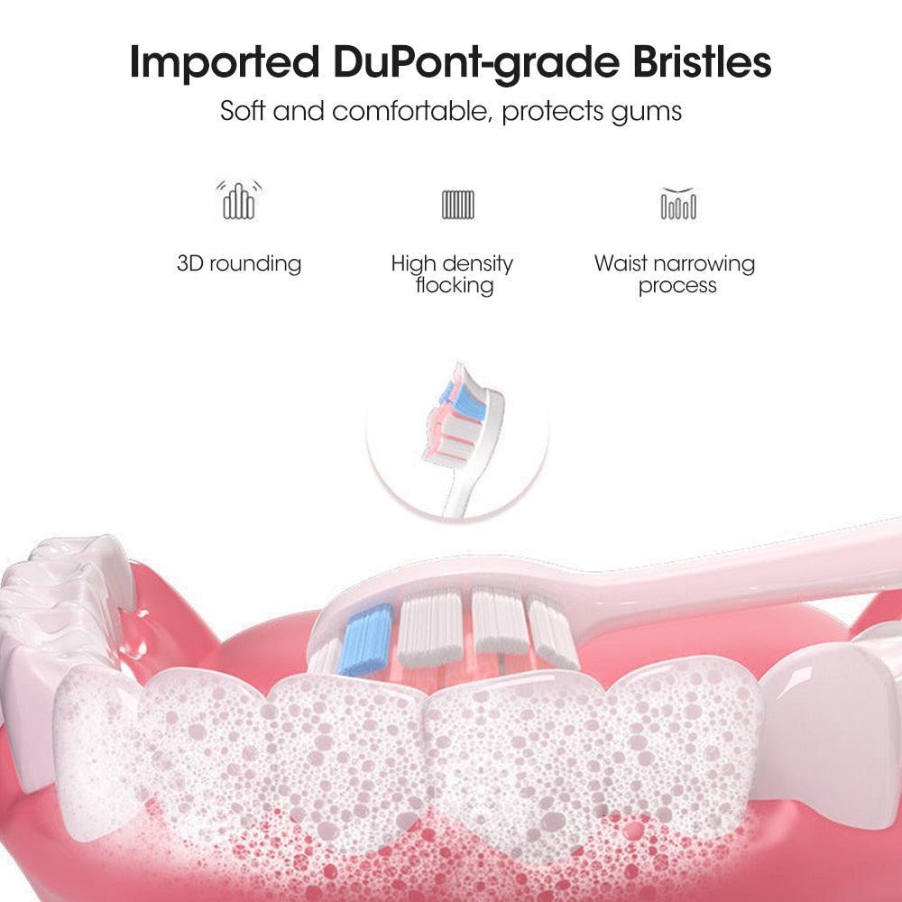 Sonic Electric Toothbrush Travel for Adults Children Denta Whitening - VirtuousWares:Global