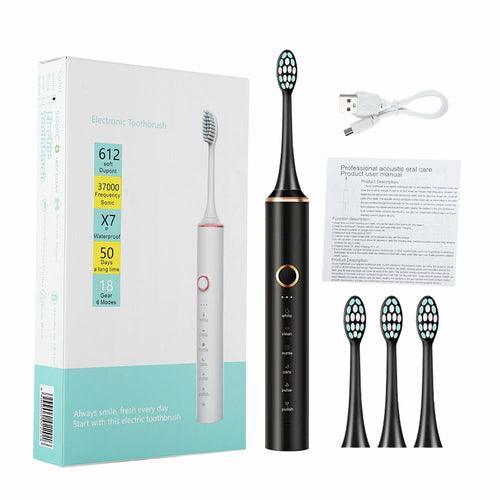 Sonic Electric Toothbrush Travel for Adults Children Denta Whitening - VirtuousWares:Global
