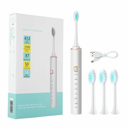 Sonic Electric Toothbrush Travel for Adults Children Denta Whitening - VirtuousWares:Global