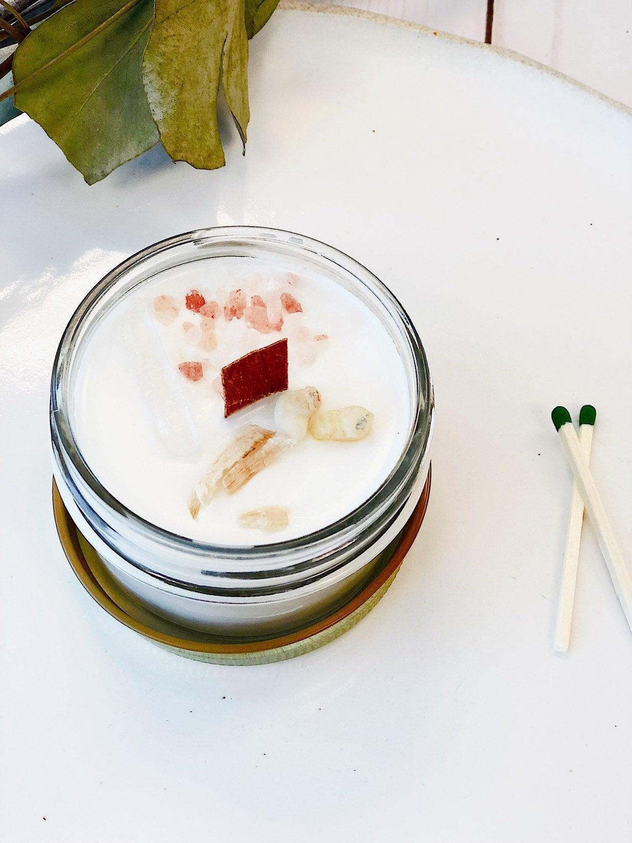 Space Clearing Candle/ Intention Candle / Organic Soy Candle / Candle - VirtuousWares:Global
