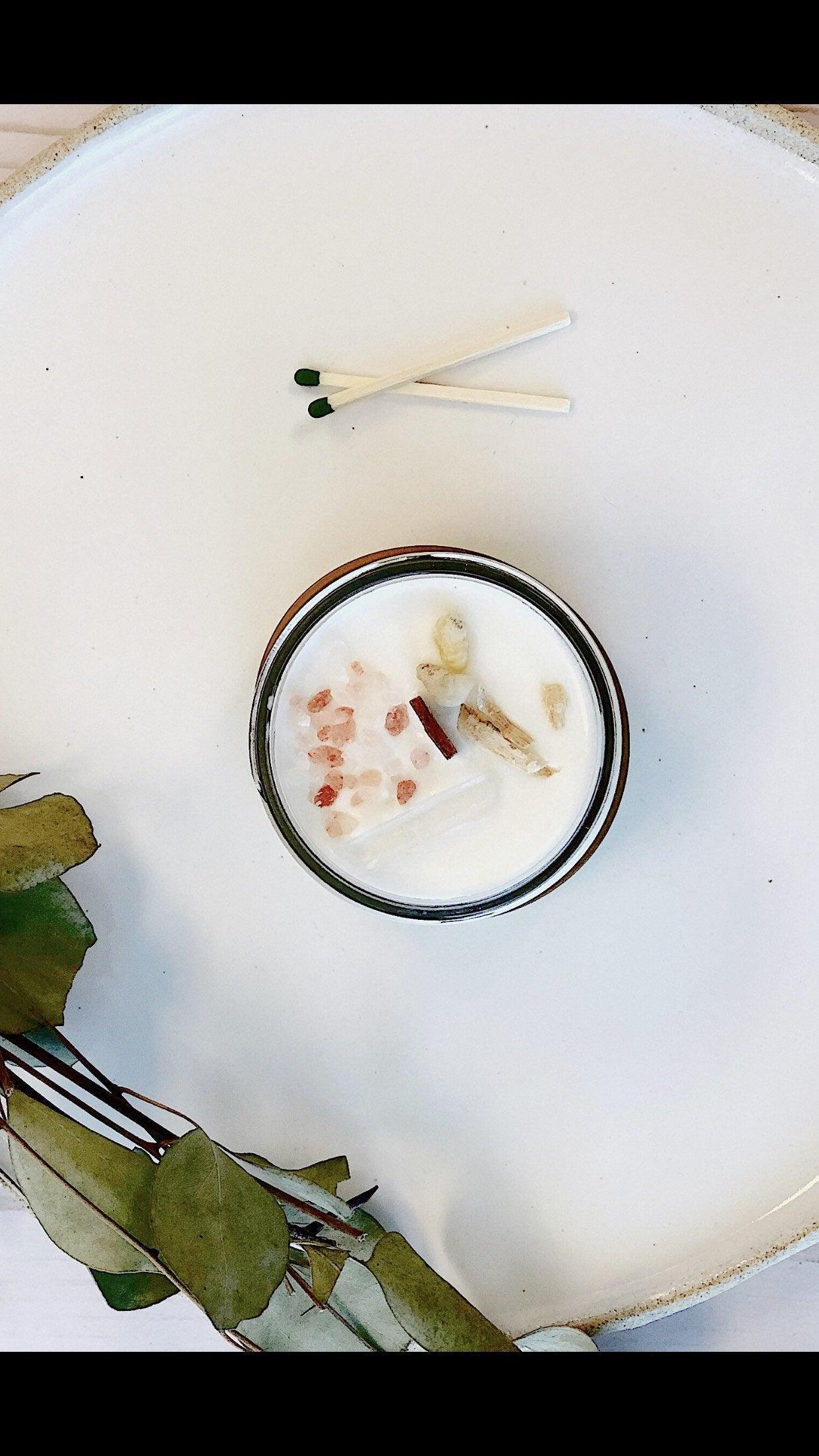Space Clearing Candle/ Intention Candle / Organic Soy Candle / Candle - VirtuousWares:Global