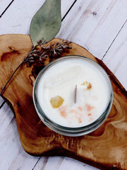 Space Clearing Candle/ Intention candle / organic - VirtuousWares:Global