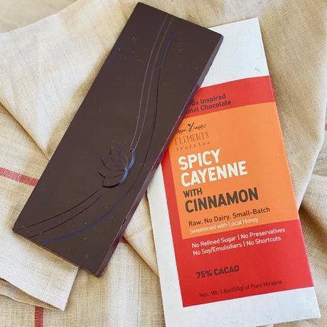 Spicy Cayenne with Cinnamon Chocolate Bar - Pack of 3 - VirtuousWares:Global