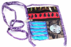 Spiral Cross Body Patchwork Passport Bag - VirtuousWares:Global