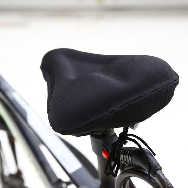 Sponge Bicycle Soft Gel Saddle Seat Cover Cushion - VirtuousWares:Global