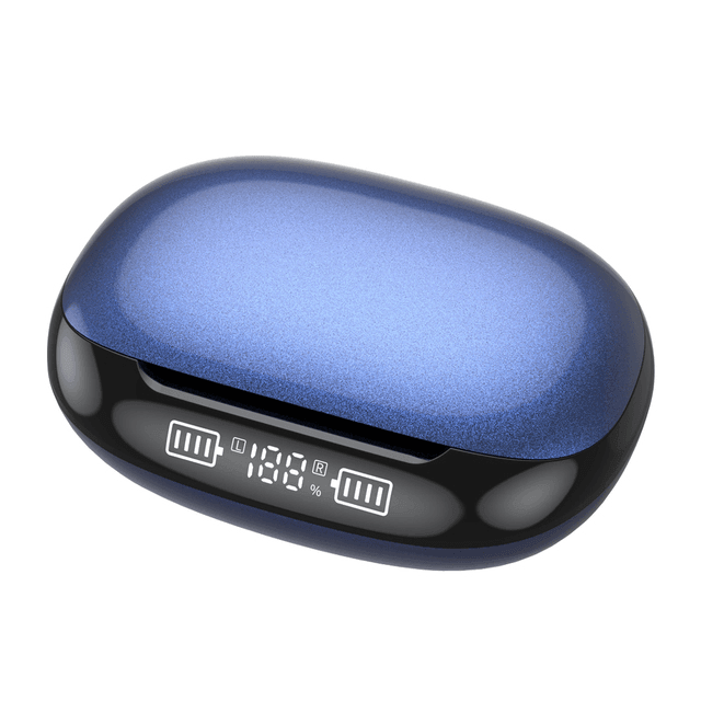 Sport Ear Hook LED Display Wireless Earphone With Microphones - VirtuousWares:Global