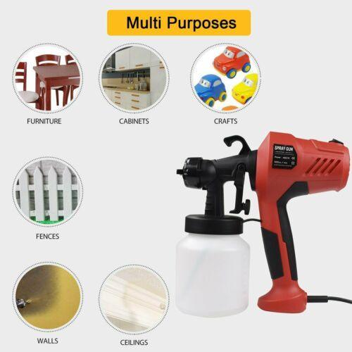 Spray Gun Fence Wall Painting Tool Electric Paint Sprayer - VirtuousWares:Global