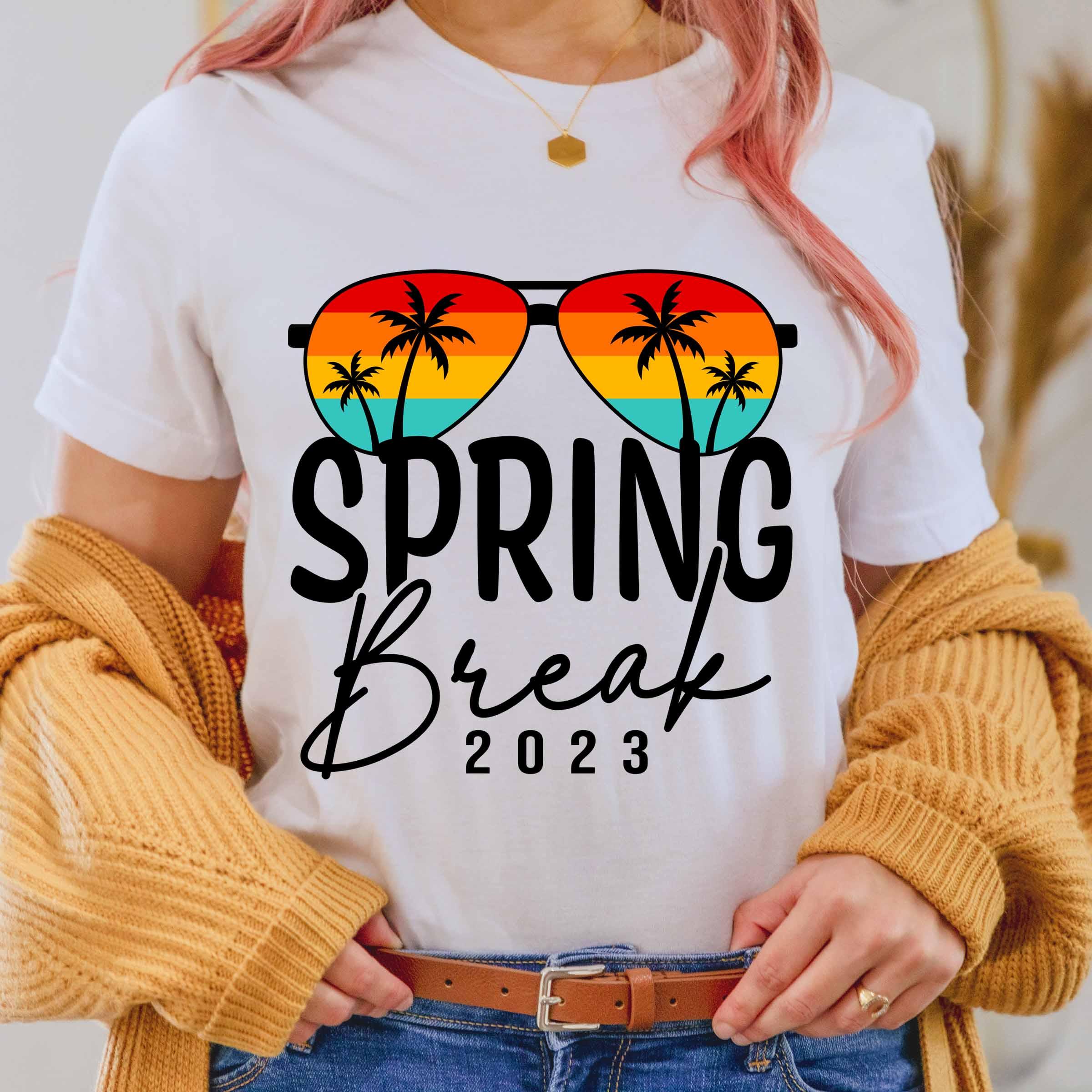 Spring Break Vacation Graphic Tee - VirtuousWares:Global