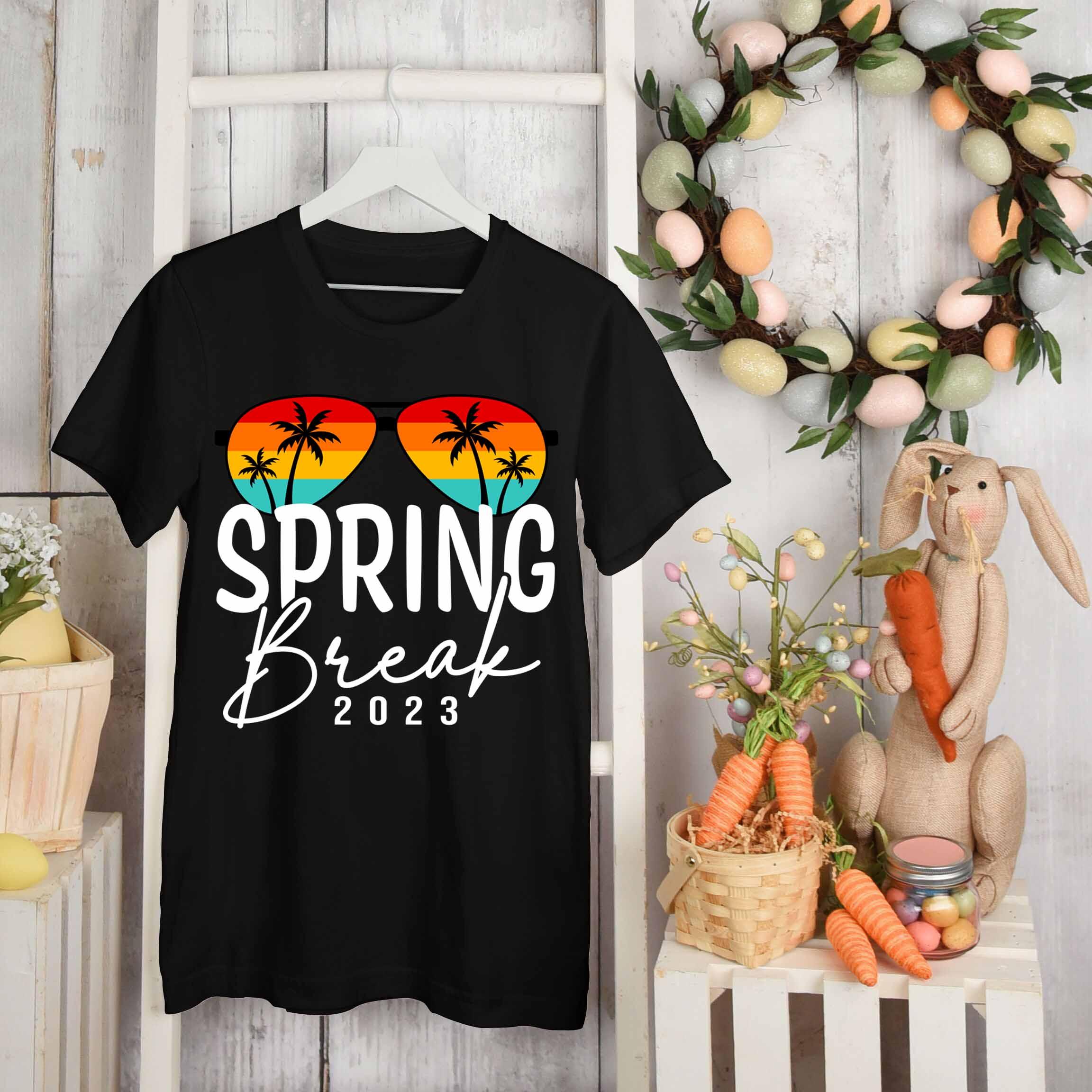 Spring Break Vacation Graphic Tee - VirtuousWares:Global