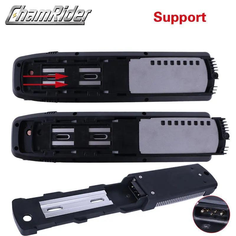 SSE-077 HaiLong Down Tube downtube E-bike Electric bike battery box case with 10S 6P 13S 5P Nickle strips with USB 5V output - VirtuousWares:Global