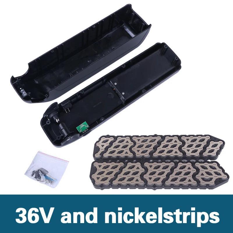 SSE-077 HaiLong Down Tube downtube E-bike Electric bike battery box case with 10S 6P 13S 5P Nickle strips with USB 5V output - VirtuousWares:Global