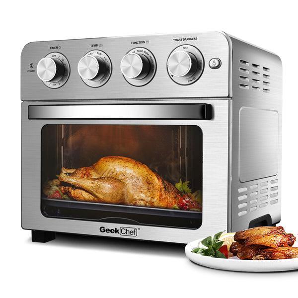 Stainless Steel Air Fryer Toaster Oven Countertop Oven - VirtuousWares:Global