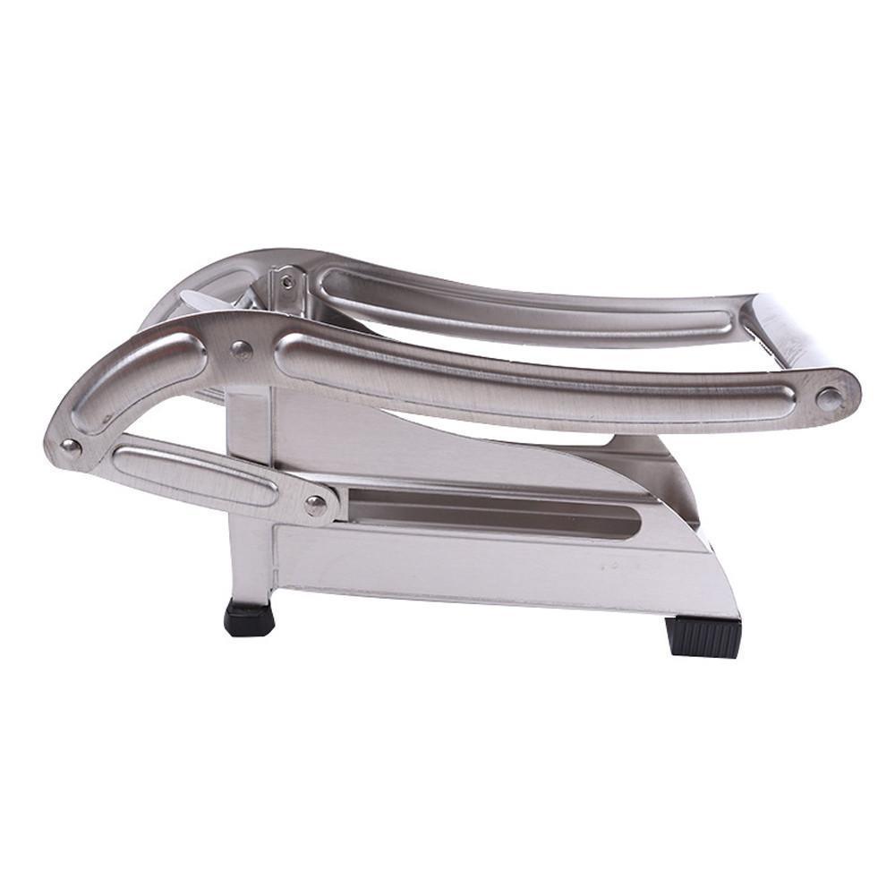Stainless Steel French Fries and Potato Cutter with 2 Different Blades - VirtuousWares:Global