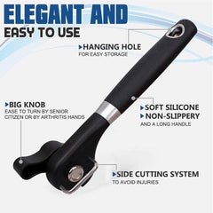 Stainless Steel Safe Cut Can Opener Smooth Edge Can Opener - VirtuousWares:Global