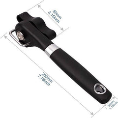 Stainless Steel Safe Cut Can Opener Smooth Edge Can Opener - VirtuousWares:Global