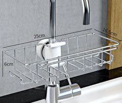 Stainless Steel Sink Storage Rack Kitchen Bathroom - VirtuousWares:Global