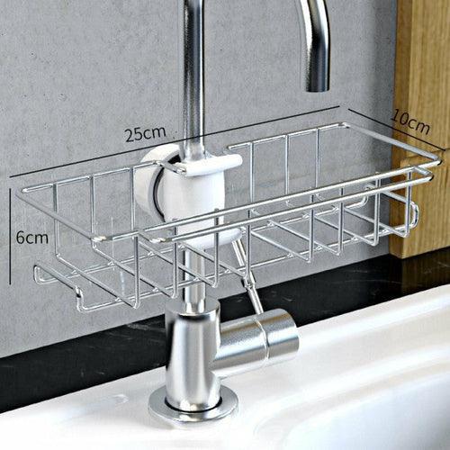 Stainless Steel Sink Storage Rack Kitchen Bathroom - VirtuousWares:Global