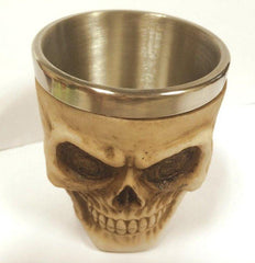 Stainless Steel Skull Wineglass - VirtuousWares:Global