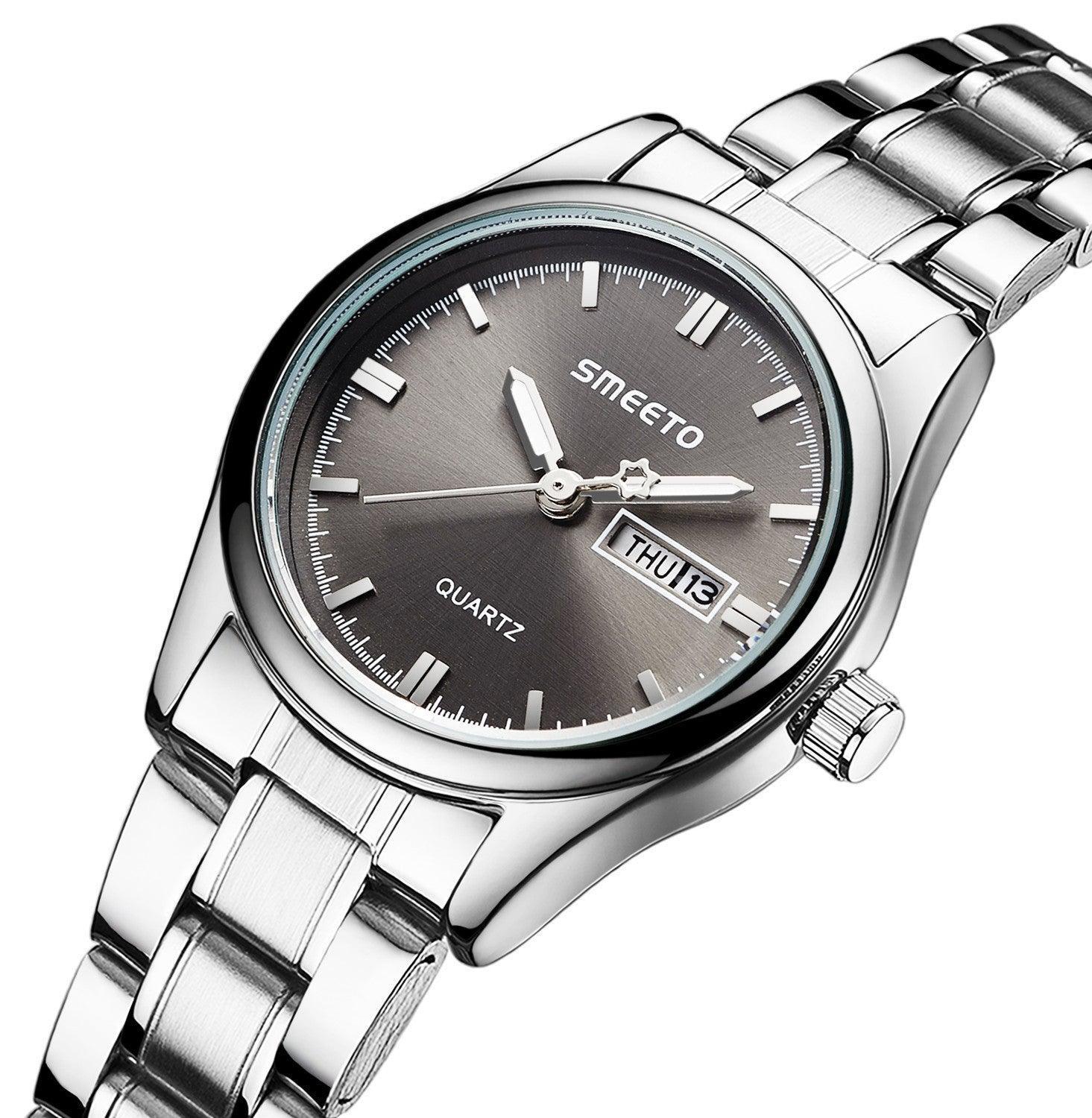 Stainless Steel Strap Watch For Office Ladies - VirtuousWares:Global