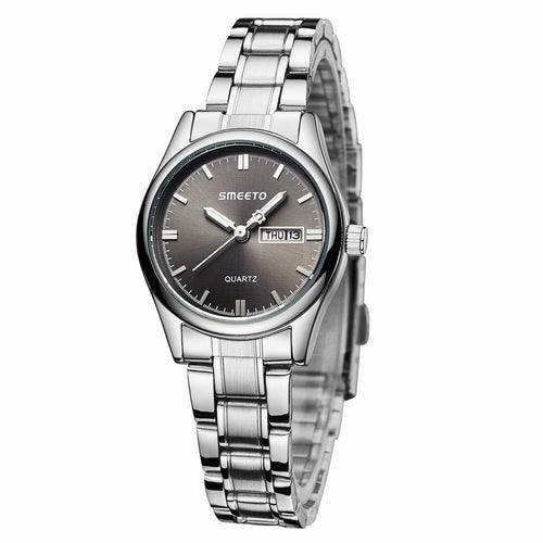Stainless Steel Strap Watch For Office Ladies - VirtuousWares:Global