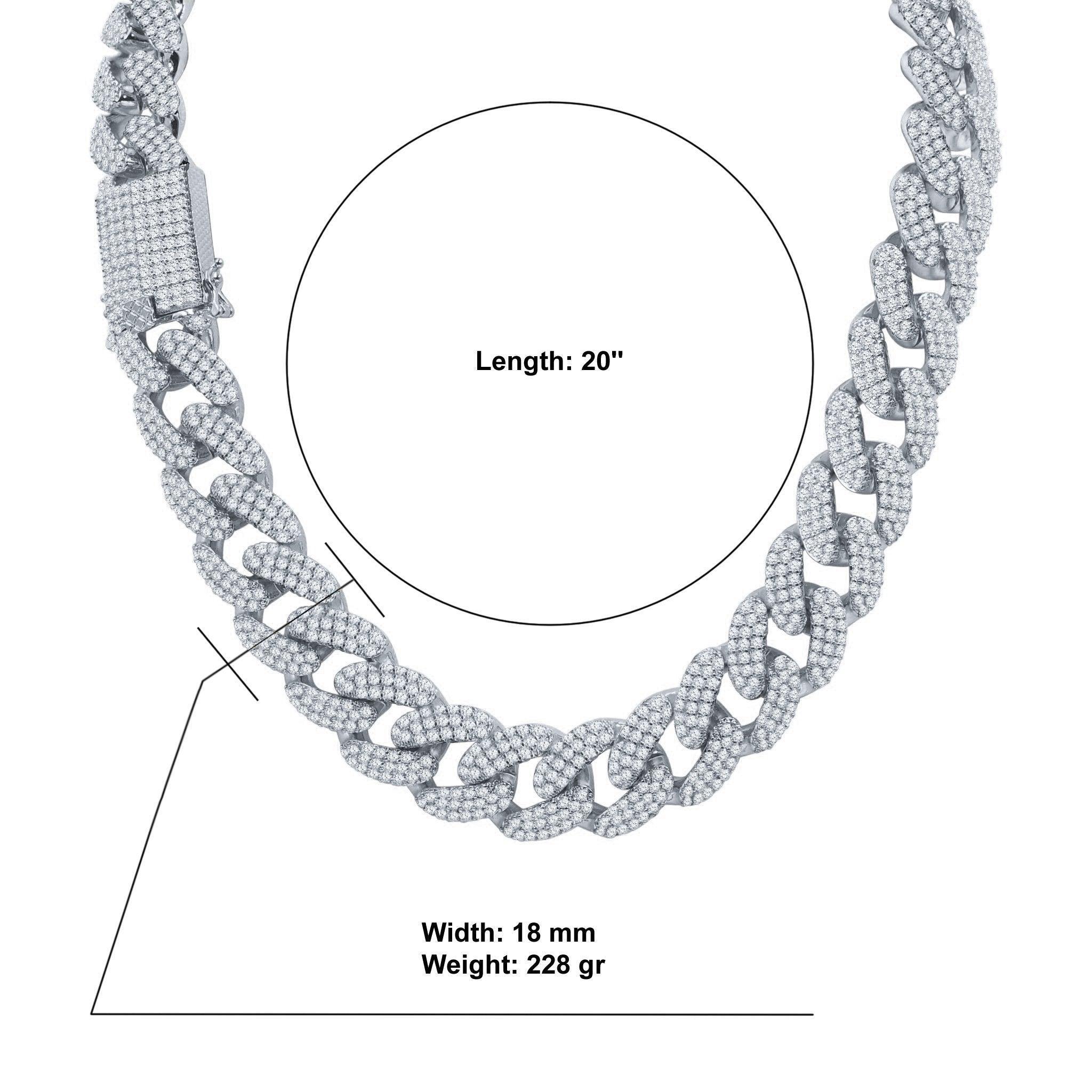 STALLION 18 MM Cuban Chain | 961551 - VirtuousWares:Global