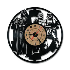 STAR WARS DARTH VADER HANDMADE VINYL RECORD WALL CLOCK FAN GIFT - VirtuousWares:Global