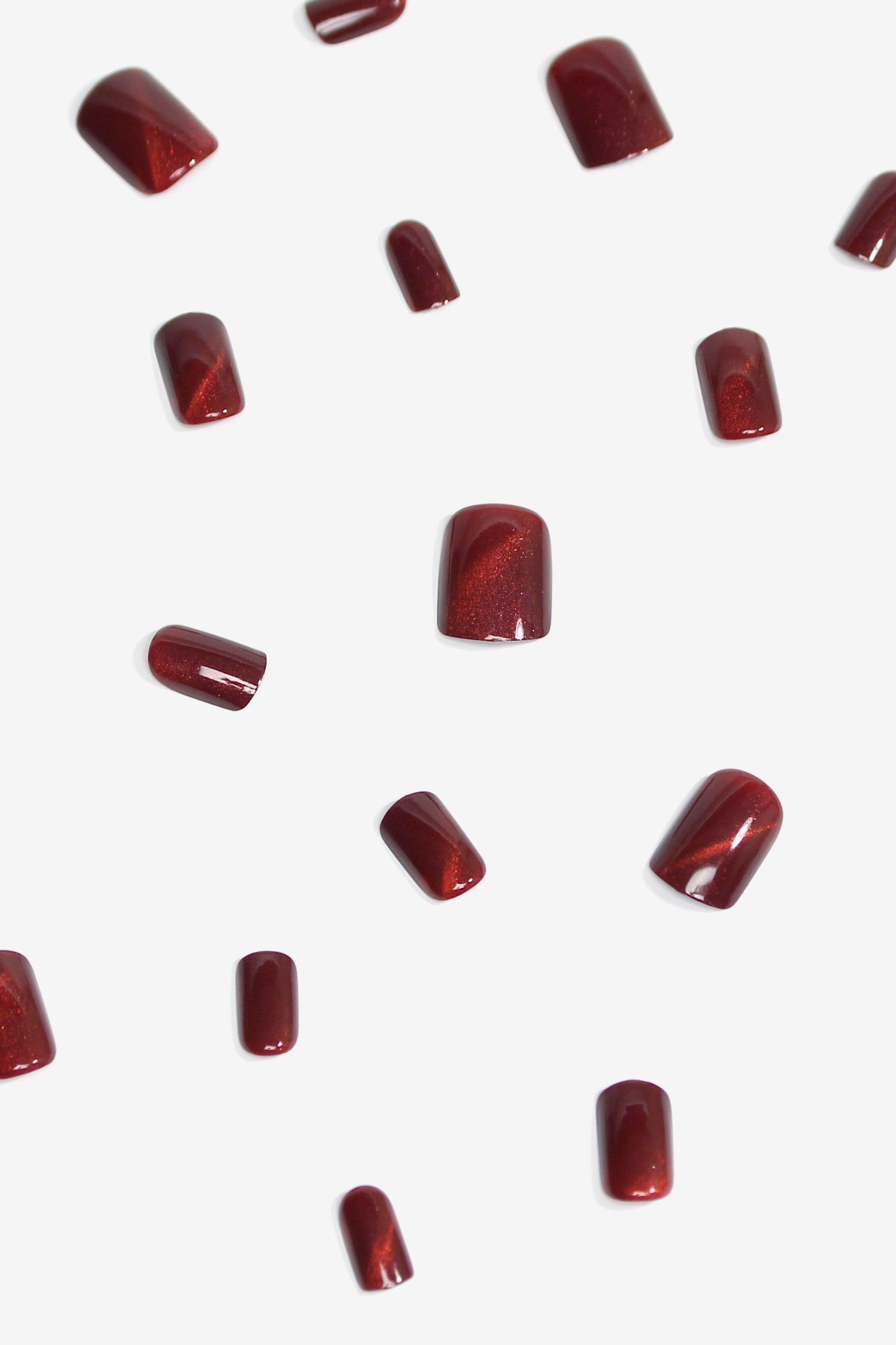 Starlite Red | Soft & Durable Press-On Nails - VirtuousWares:Global