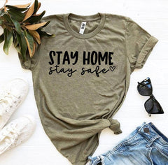 Stay Home Stay Safe T-shirt - VirtuousWares:Global