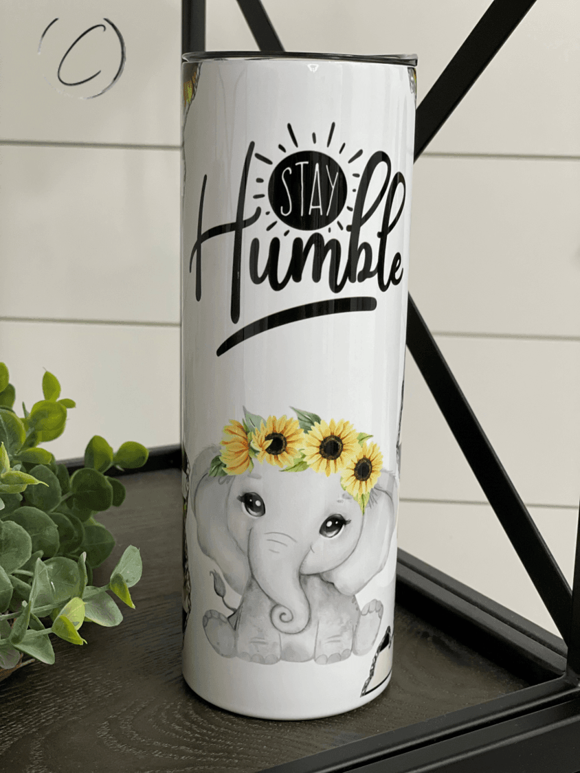Stay Humble 20oz Skinny Tumbler - VirtuousWares:Global