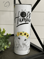 Stay Humble 20oz Skinny Tumbler - VirtuousWares:Global