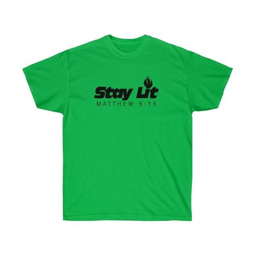 Stay Lit Unisex Tee, Matthew 5:16 Tee, Religious - VirtuousWares:Global