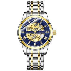 Steel Belt Mechanical Hollow Waterproof Luminous Watch - VirtuousWares:Global