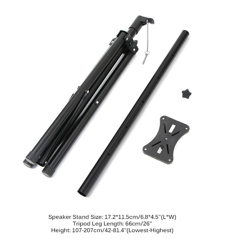 Steel Rack Durable Speaker Stand Tripod Stand - VirtuousWares:Global