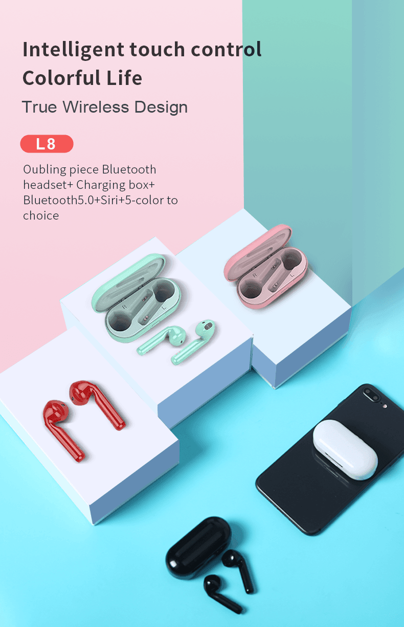Stereo Sport Headset TWS Bluetooth 5.0 Earphone - VirtuousWares:Global