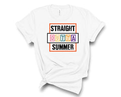 Straight Outta Summer - Graphic Tee - VirtuousWares:Global