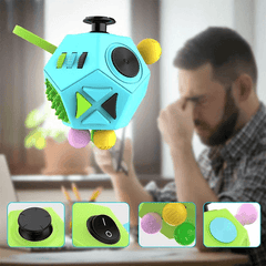 Stress Relief Gadget Anti-Stress Magic Cube Toys - VirtuousWares:Global