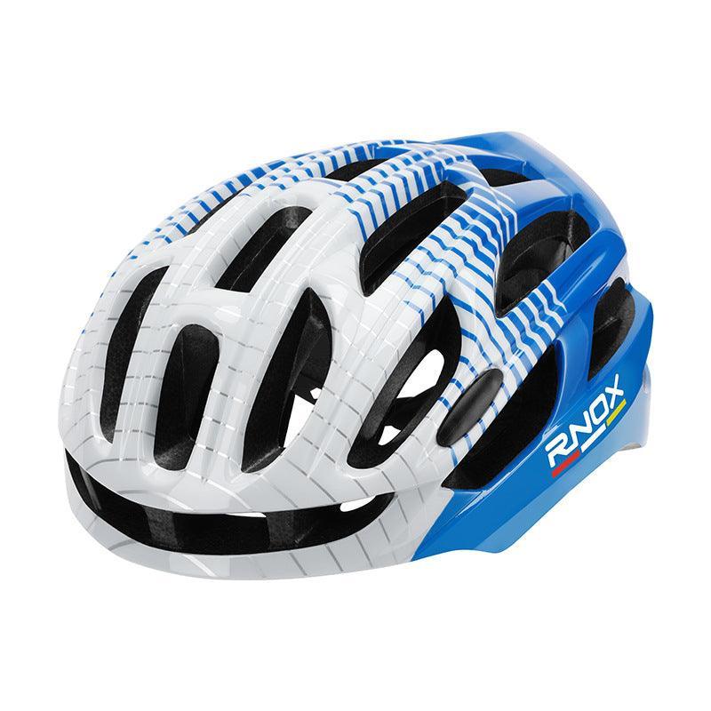 Striped Motorcycle Paint Electric Bike Helmet - VirtuousWares:Global