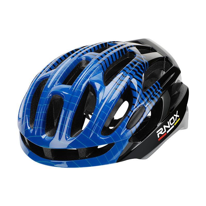 Striped Motorcycle Paint Electric Bike Helmet - VirtuousWares:Global
