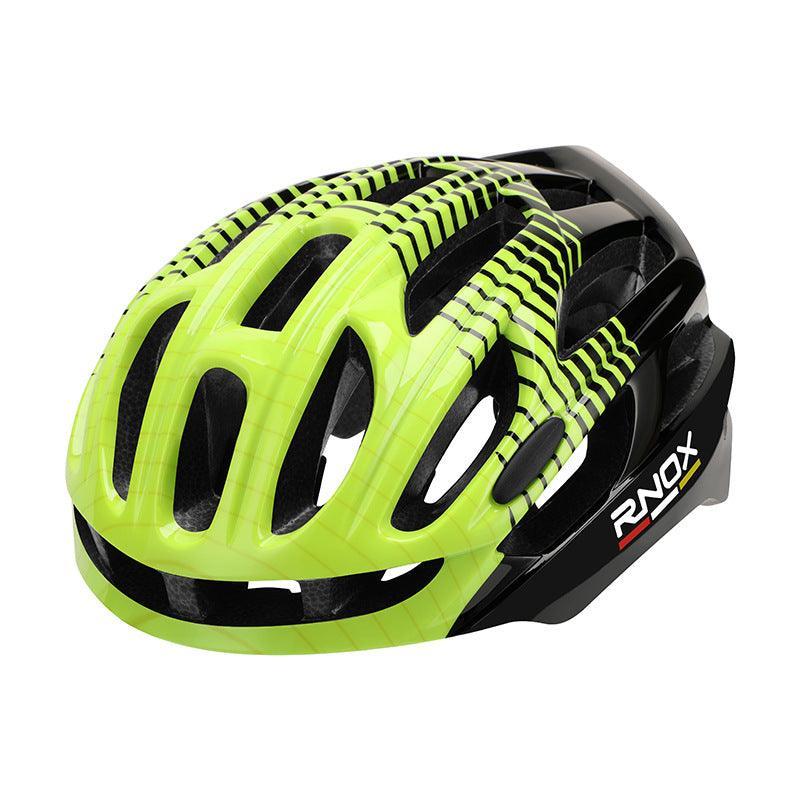 Striped Motorcycle Paint Electric Bike Helmet - VirtuousWares:Global