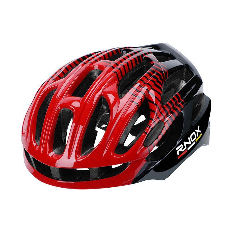 Striped Motorcycle Paint Electric Bike Helmet - VirtuousWares:Global