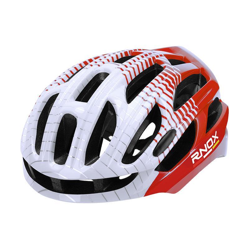 Striped Motorcycle Paint Electric Bike Helmet - VirtuousWares:Global