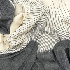 Striped Organic Cotton Scarf - VirtuousWares:Global