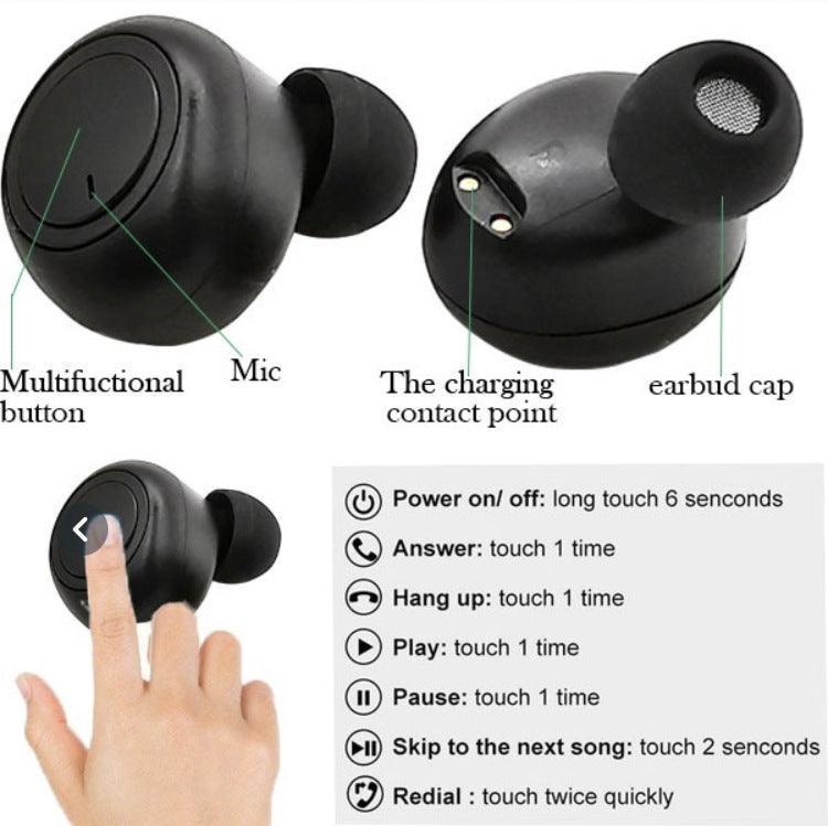 Stylish And Simple Wireless Bluetooth Headset - VirtuousWares:Global