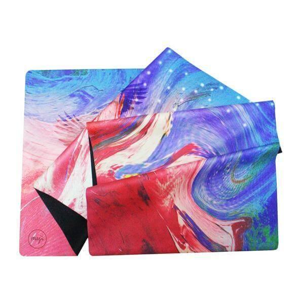 Suede & Natural Rubber Travel Yoga Mat - VirtuousWares:Global